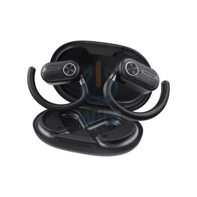 Powerology TWS Stereo Earbuds with Digital Display - 40mAh / Bluetooth V5.3 - Black Accessories > Audio > Headphones