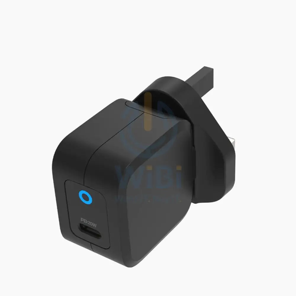 باورولوجي ألترامضغوط 20W PD PD شاحن - يو اس بي/ 20W / أسود