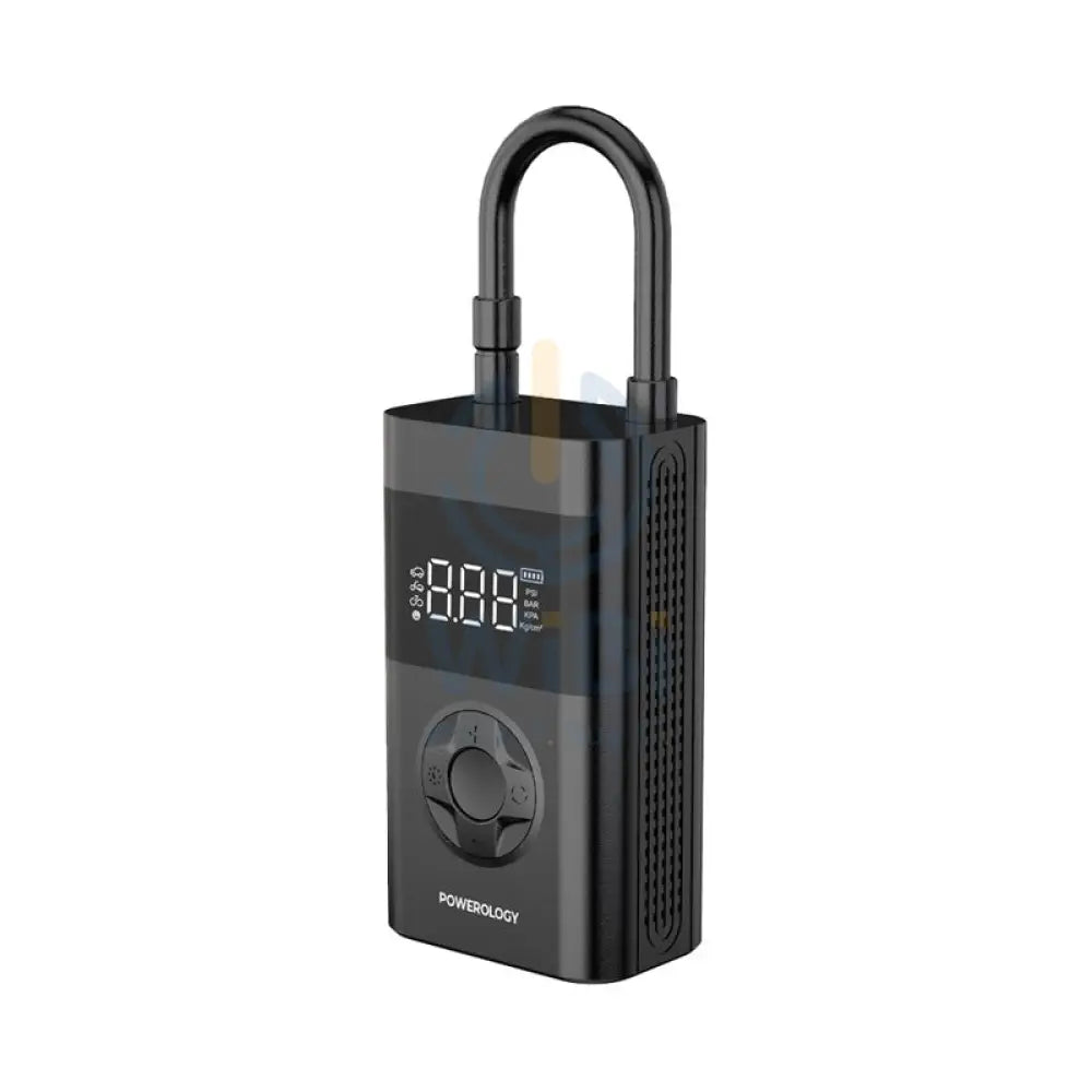 Powerology Ultra Portable Air Compressor Power Bank - 4000mAh / USB / Type-C - Black Accessories > Other Accessories