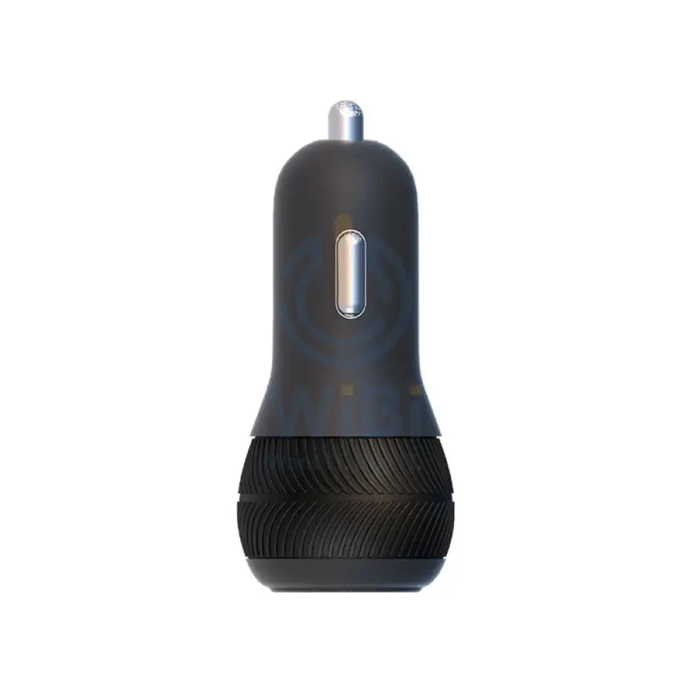 Powerology Ultra-Quick 32W Car Charger With Cable - USB-C / 32W / Black