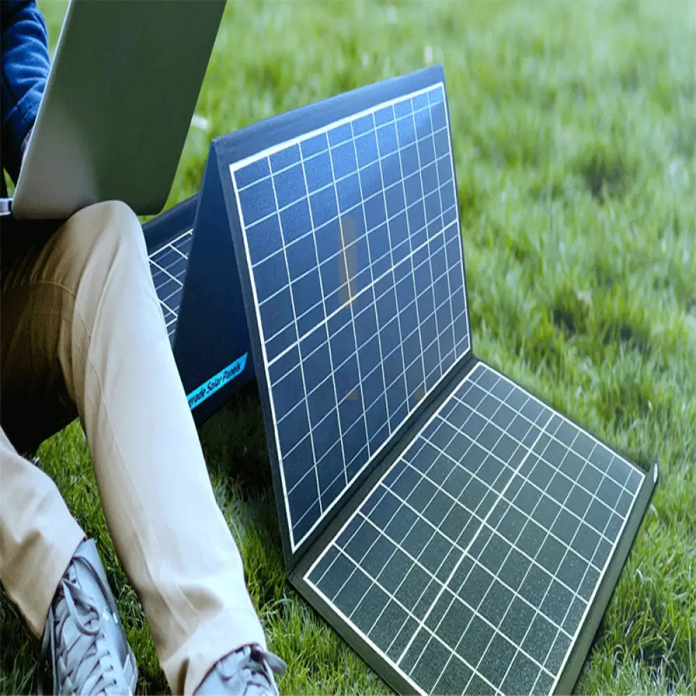 Powerology Universal Folding Solar Panel - 120W / Black Accessories > Smart Devices