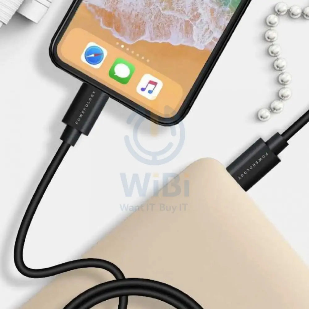 Powerology USB-C to Lightning Cable - 3m / PVC Accessories > Mobiles & Tablets > Tablets
