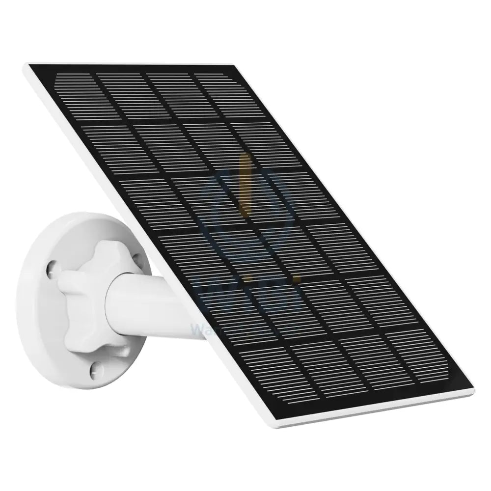 Powerology Wireless Outdoor Camera With Solar Panel - White Cameras > Security Cameras