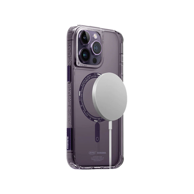 SKINARMA IPHONE 14 PRO MAX (6.7) SAIDO MAG-CHARGE CASE – PURPLE Accessories > Mobiles & Tablets