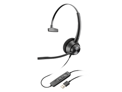 HP Poly EncorePro 310 Headset TAA - Monaural / USB-A