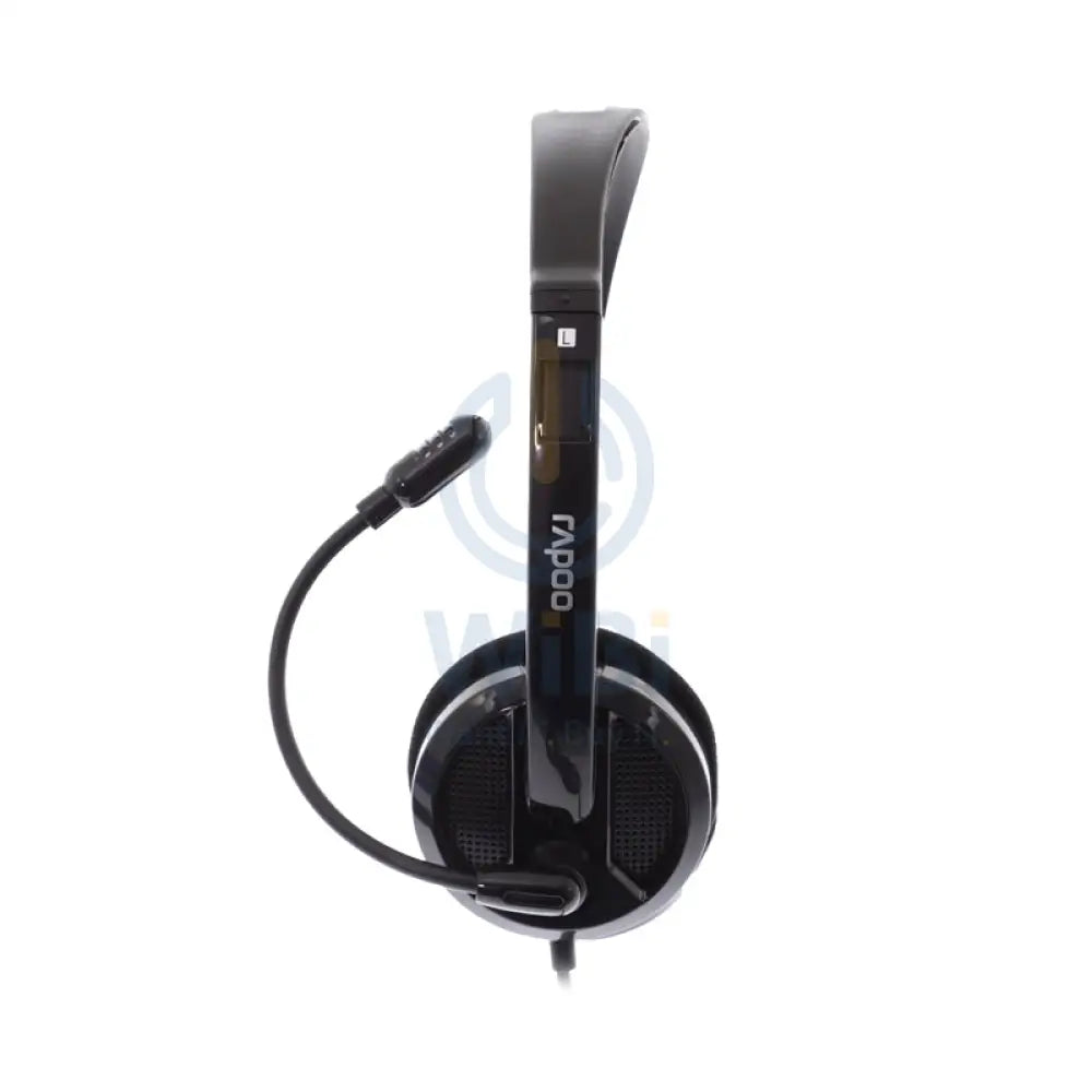 Rapoo H101 Wired Stereo Headset - 3.5mm Jack / Black Accessories > Audio > Headphones