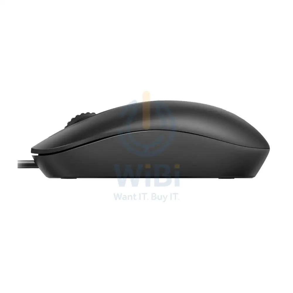 Rapoo N200 Wired Optical Mouse - 1600 DPI / Black Accessories > Keyboard & Mouse