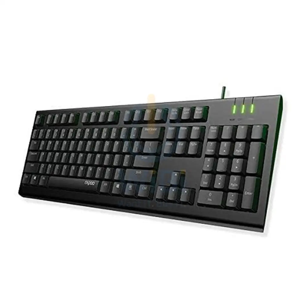 Rapoo NK1900 Wired Keyboard - 1.5m / 104 Keys / USB / Arabic/English - Black Accessories > Keyboard & Mouse