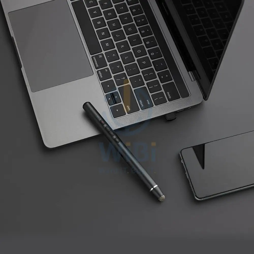 Rapoo XR200 Wireless Presenter with Touchable Pen - 2.4 GHz / 100 Meter / USB - Black Accessories > Mobiles & Tablets >