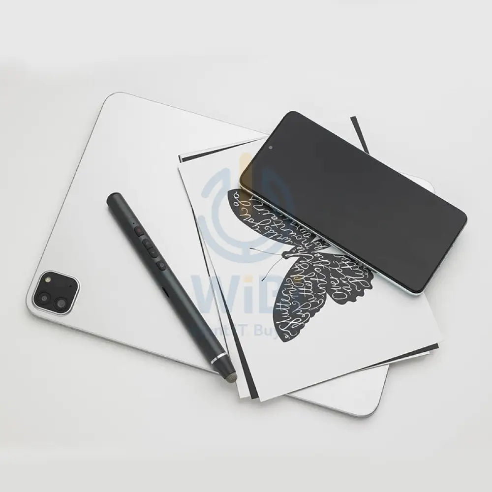 Rapoo XR200 Wireless Presenter with Touchable Pen - 2.4 GHz / 100 Meter / USB - Black Accessories > Mobiles & Tablets >