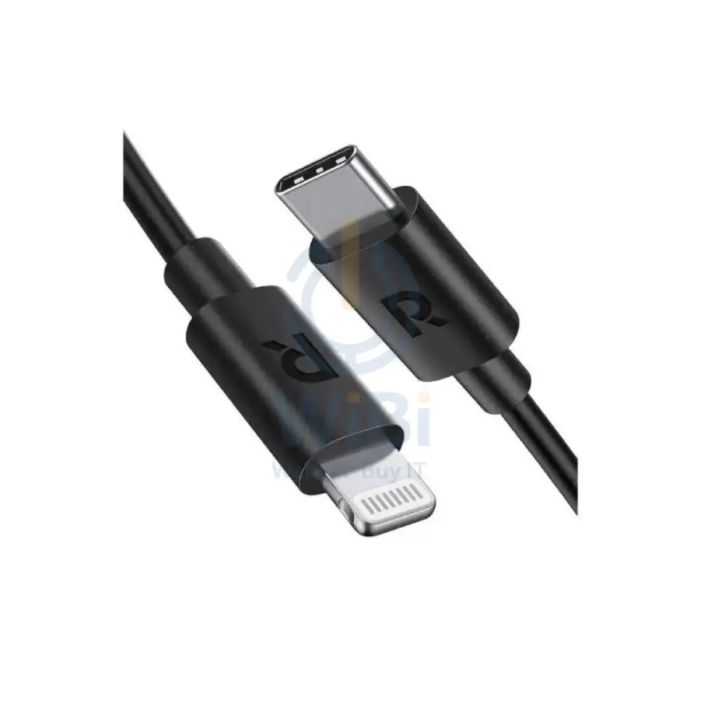 RAVPower Cable - USB-C To Lightning / 1 Meter / Black Accessories > Cables & Converters > Cables