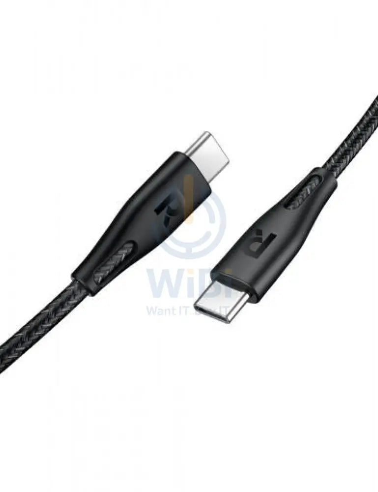 Ravpower Fast charging USB-C to USB-C Cable 60W 2M - Black Accessories > Cables & Converters > Cables