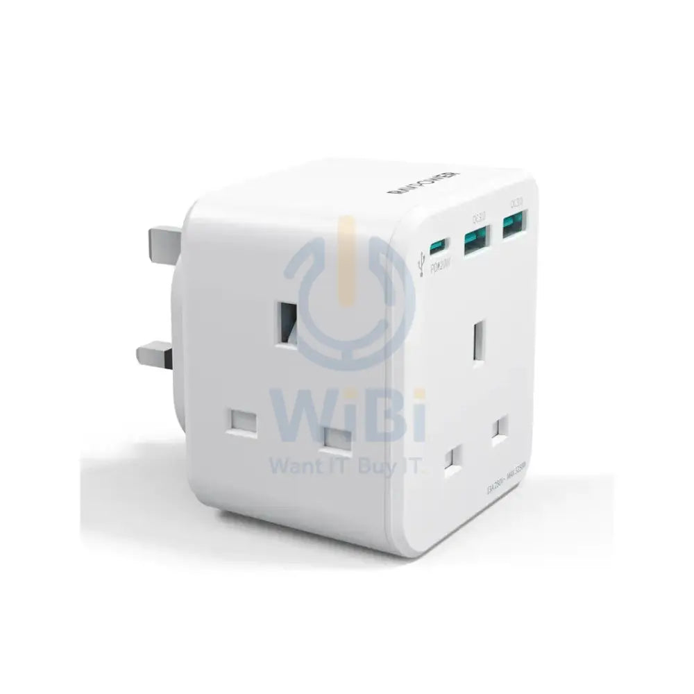 RAVPower PD 20W Wall Charger with 3 AC Plug - White Accessories > Power > Power Protection > Surge Protector > Offer