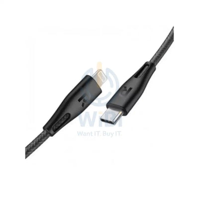 RAVPower RP-CB1017 Type-C to Light Cable 1.2m - Nylon Black Accessories > Cables & Converters > Cables