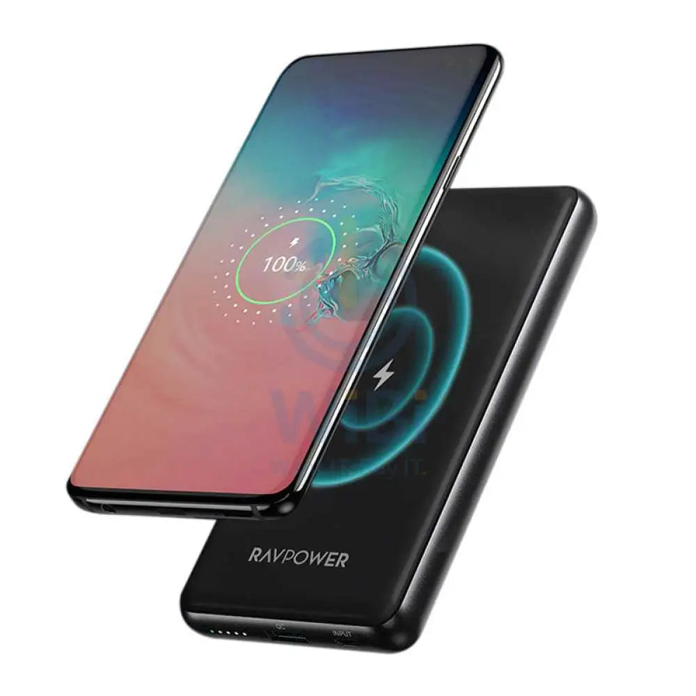RAVPower RP-PB084 Wireless charger - 1000mAh / 10W / Black Accessories > Power Bank