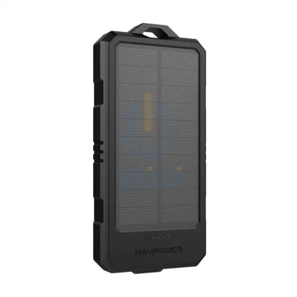 RAVPower RP-PB124 Solar Portable Power Bank - 15000mAh / Black Accessories > Power Bank