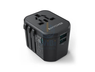 Ravpower RP-PC1033 Pd Pioneer 20 Watts 3-Port Travel Charger Accessories > Power Adapters