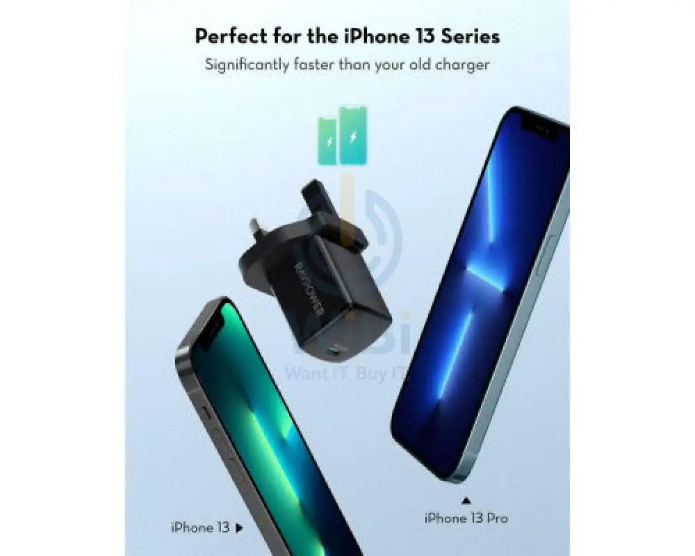 RAVPower RP-PC163 PD Pioneer Wall Charger - 20W / Black Accessories > Power Adapters > Offer Zone