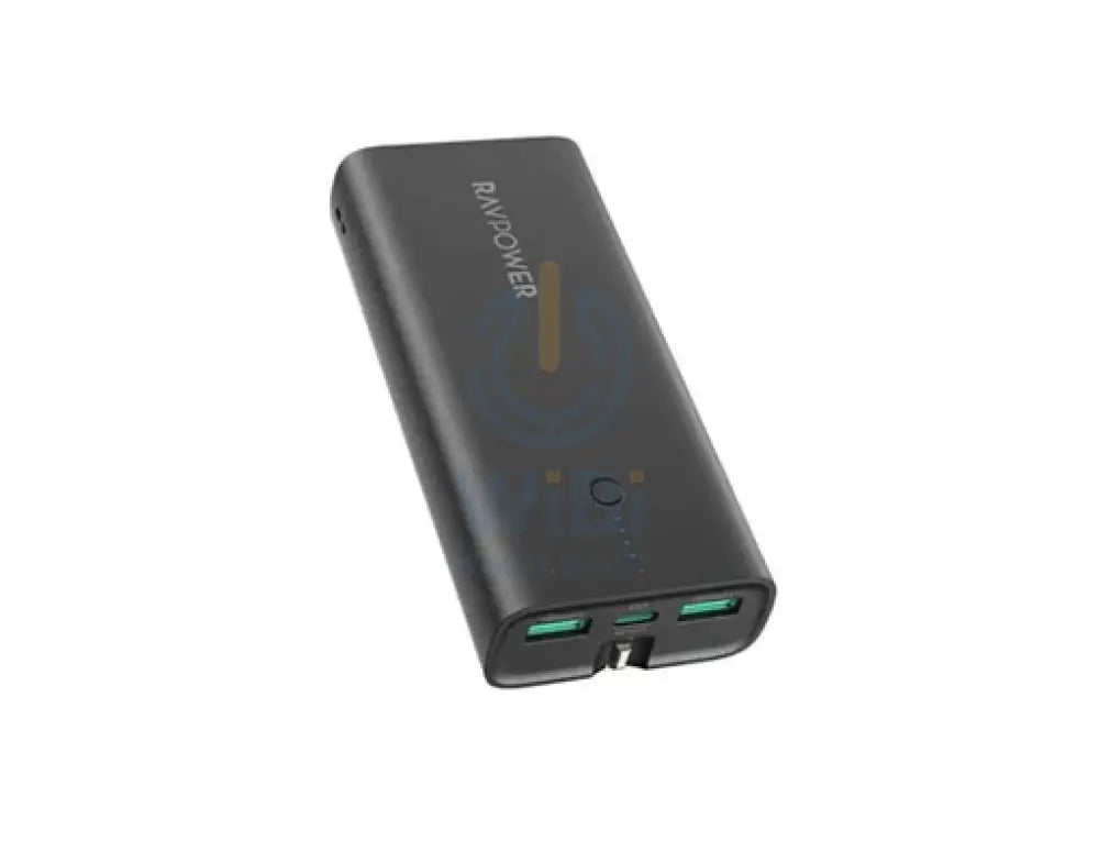 RavPower Rp-Rp243 10000mAh 3-Ports With Power Bank Uk Plug Accessories > Power Bank