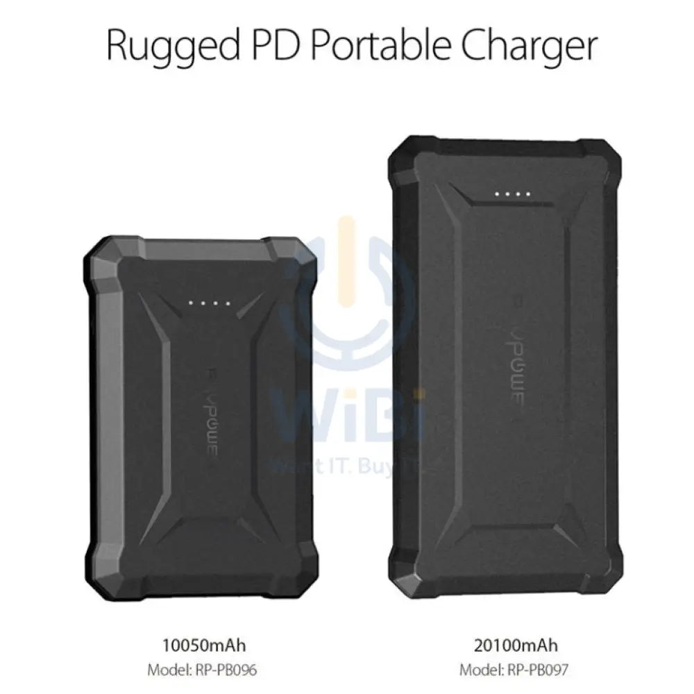 RAVPower Rugged Series 10050mAh Waterproof Portable Charger Power Bank - Black Accessories > Power Adapters