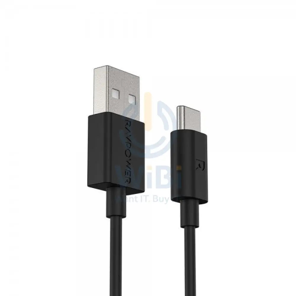 RAVPower TPE USB A to Type C Cable - 1 Meter / Black Accessories > Cables & Converters > Cables