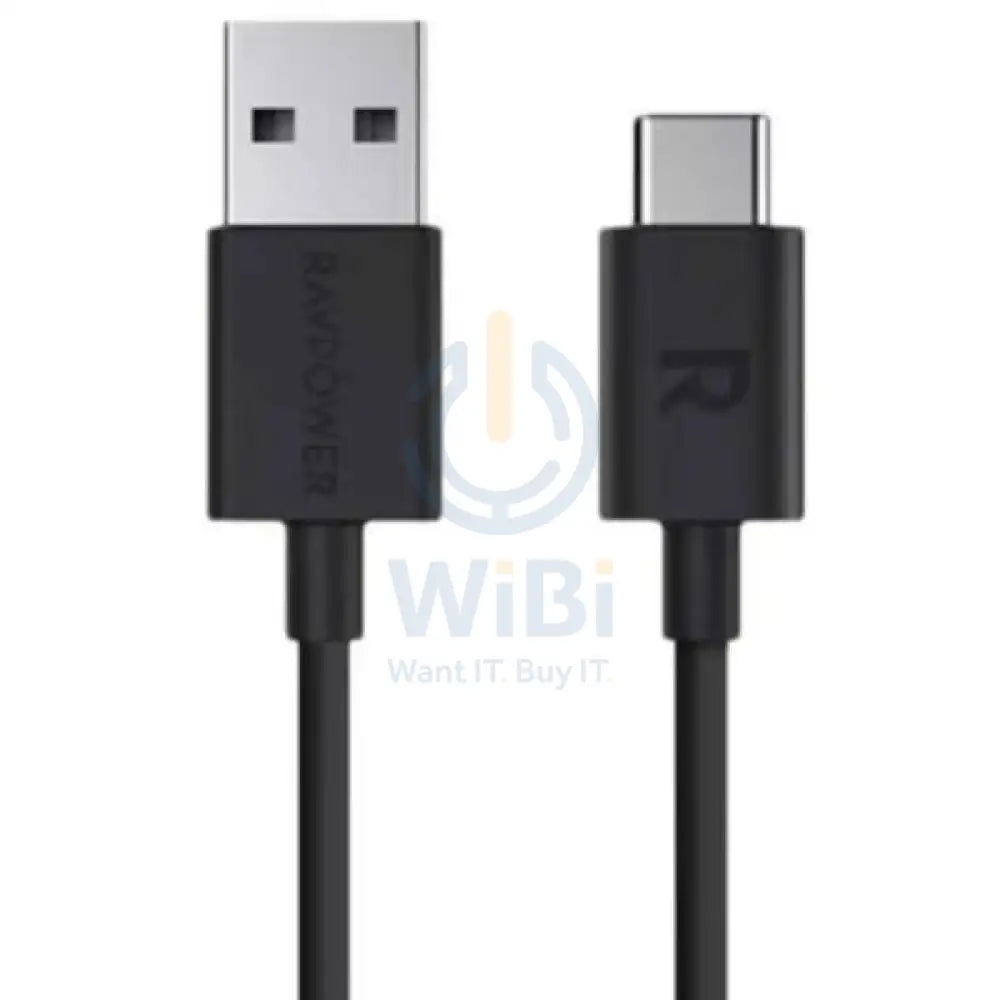 RAVPower TPE USB A to Type C Cable - 1 Meter / Black Accessories > Cables & Converters > Cables