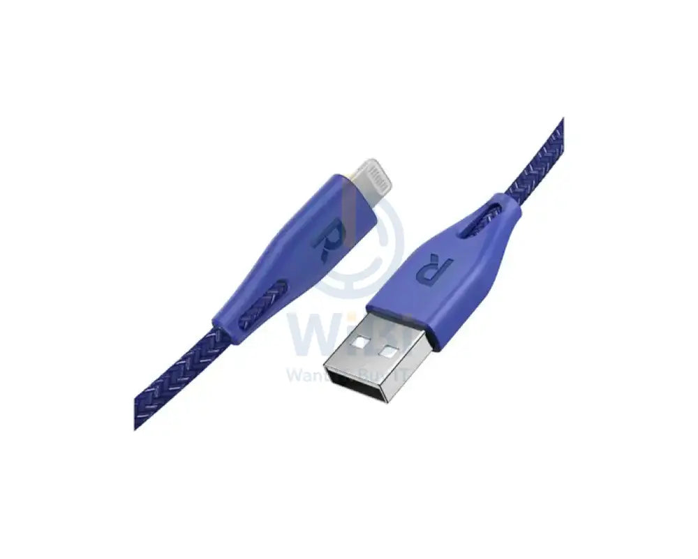Ravpower USB A To Lightning Charging Cable - 1.2Meter / Nylon Blue Accessories > Cables & Converters > Cables