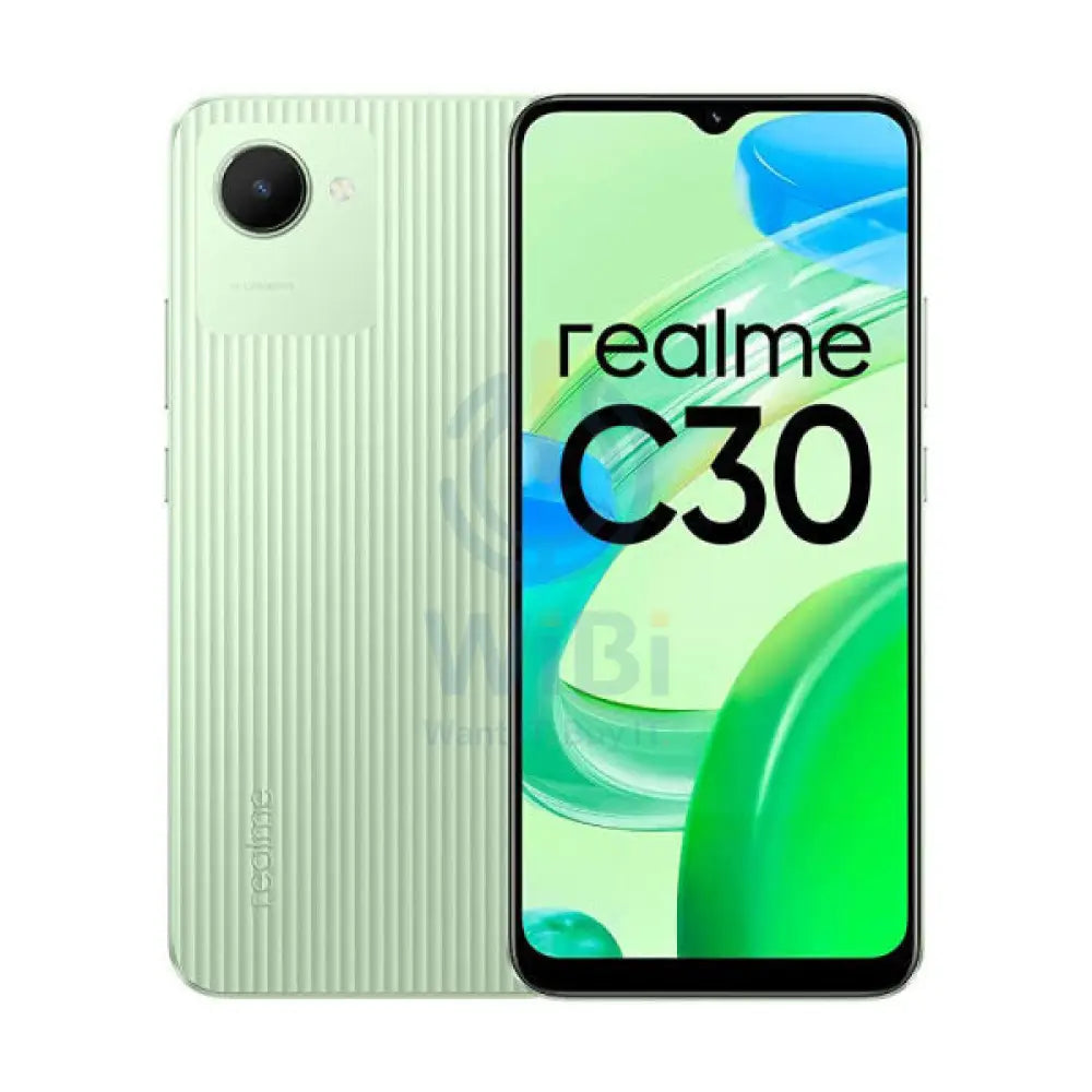 Realme C30 64GB 4 RAM – Bamboo Green Mobiles & Tablets > Mobiles