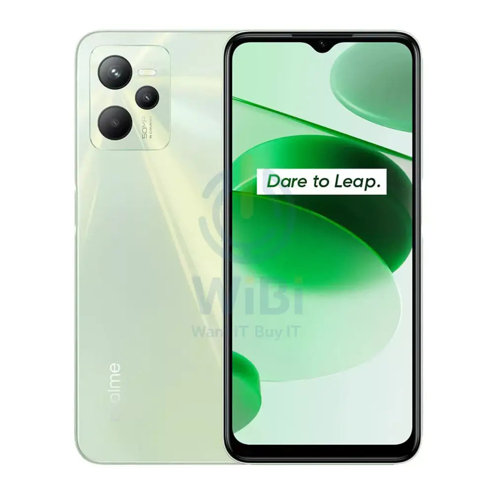 Realme C35 4GB RAM + 128GB Memory - Glowing Green Mobiles & Tablets > Mobiles