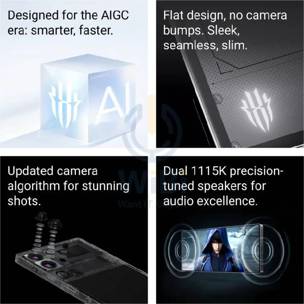 REDMAGIC 10 Pro - 6.85-inch / 512GB / 16GB / 5G / Moonlight Mobiles & Tablets > Mobiles