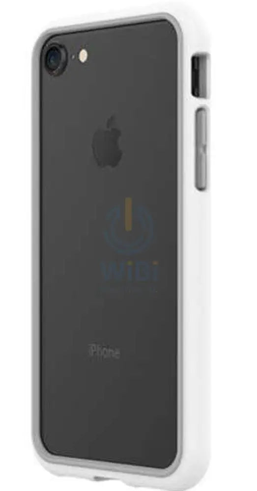 RHINOSHIELD Crash Guard Bumper Case - Apple iPhone SE/7/8 / White Accessories > Mobiles & Tablets > Mobiles > Covers &