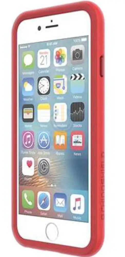 RHINOSHIELD CrashGuard iPhone SE/7/8 Bumper Case - Red Accessories > Mobiles & Tablets > Mobiles > Screen Protectors &