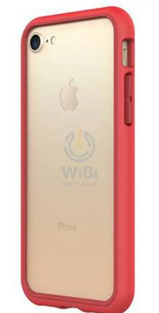 RHINOSHIELD CrashGuard iPhone SE/7/8 Bumper Case - Red Accessories > Mobiles & Tablets > Mobiles > Screen Protectors &
