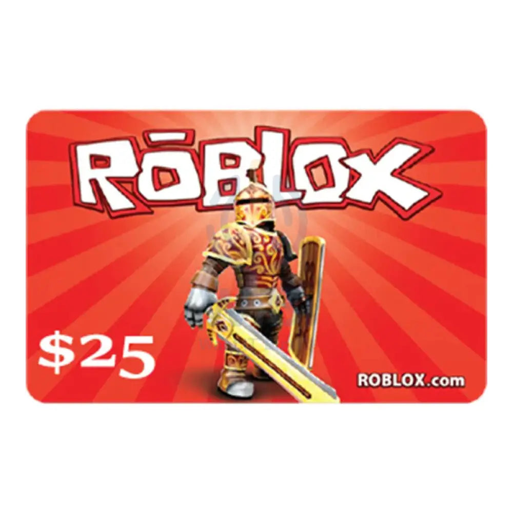 Roblox Gift Card $25 Digital Card Digital Cards