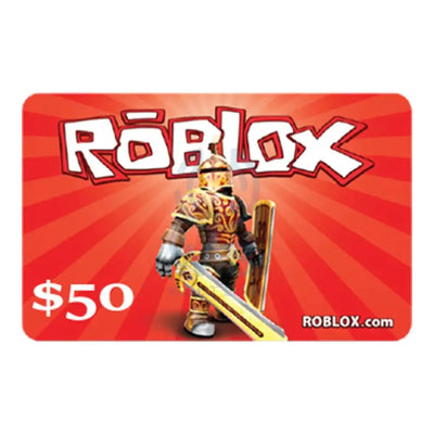 Roblox Gift Card $50 Digital Card Digital Cards