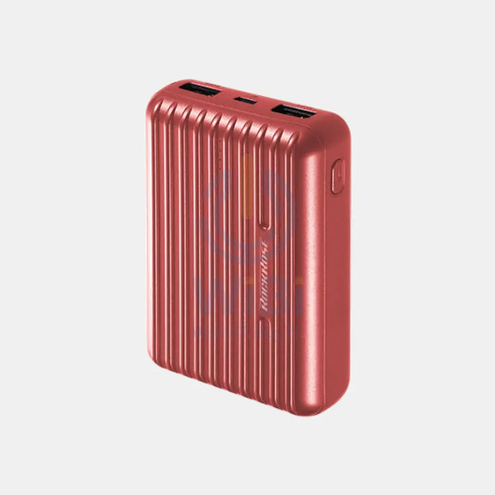 RockRose 10000mAh Portable & Compact Power Bank - Red Accessories > Power Bank