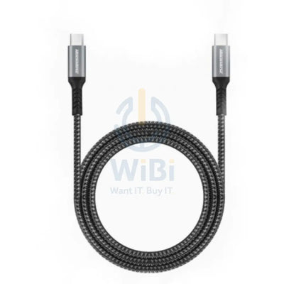 RockRose Powerline Type-C Cable - 3A / 60W / 2 Meter / Black Accessories > Cables & Converters > Cables