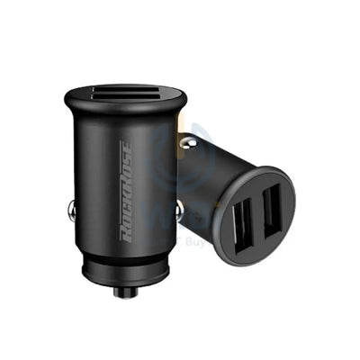 Rockrose Ranger P2 2.4A 2-Port Car Charger - Black Accessories > Power Adapters