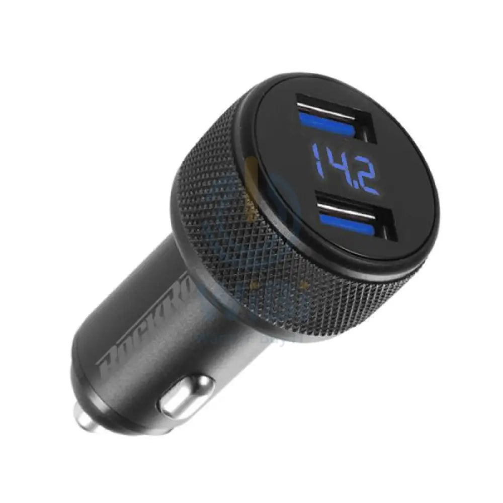 Rockrose Ranger Q2 QC 3.0 2-Port Car Charger - Black Accessories > Power Adapters