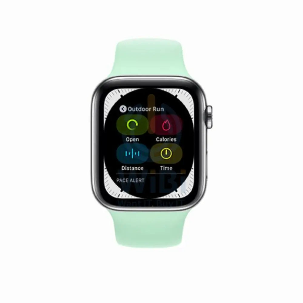 Rockrose Rough Jade Silicone Apple Watch Band - Mint Accessories > Smart Watches