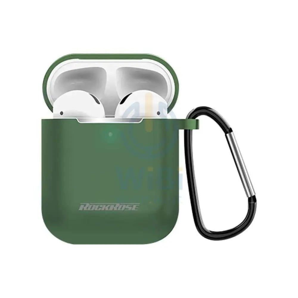 ROCKROSE Silicone Case Apple AirPods 2 - Green Accessories > Mobiles & Tablets > Tablets
