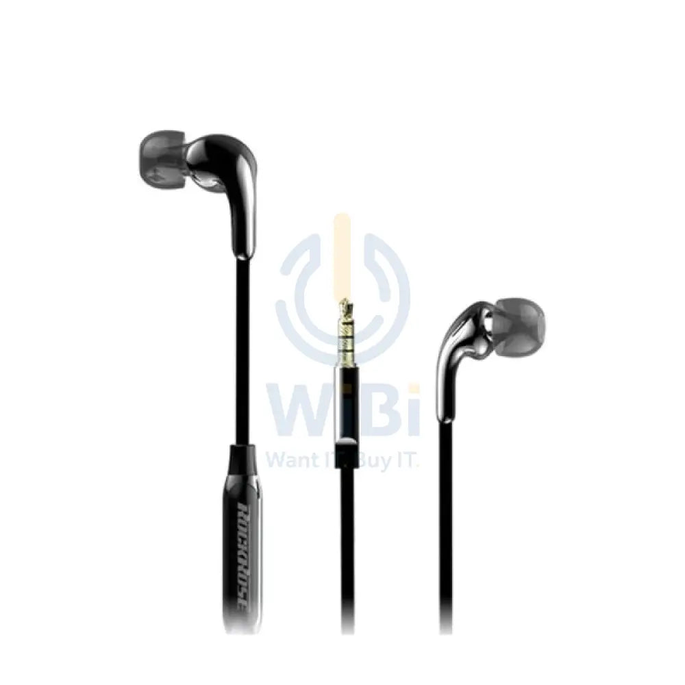 Rockrose Solo PRO 3.5mm In-Ear Earphones - Grey Accessories > Audio > Headphones