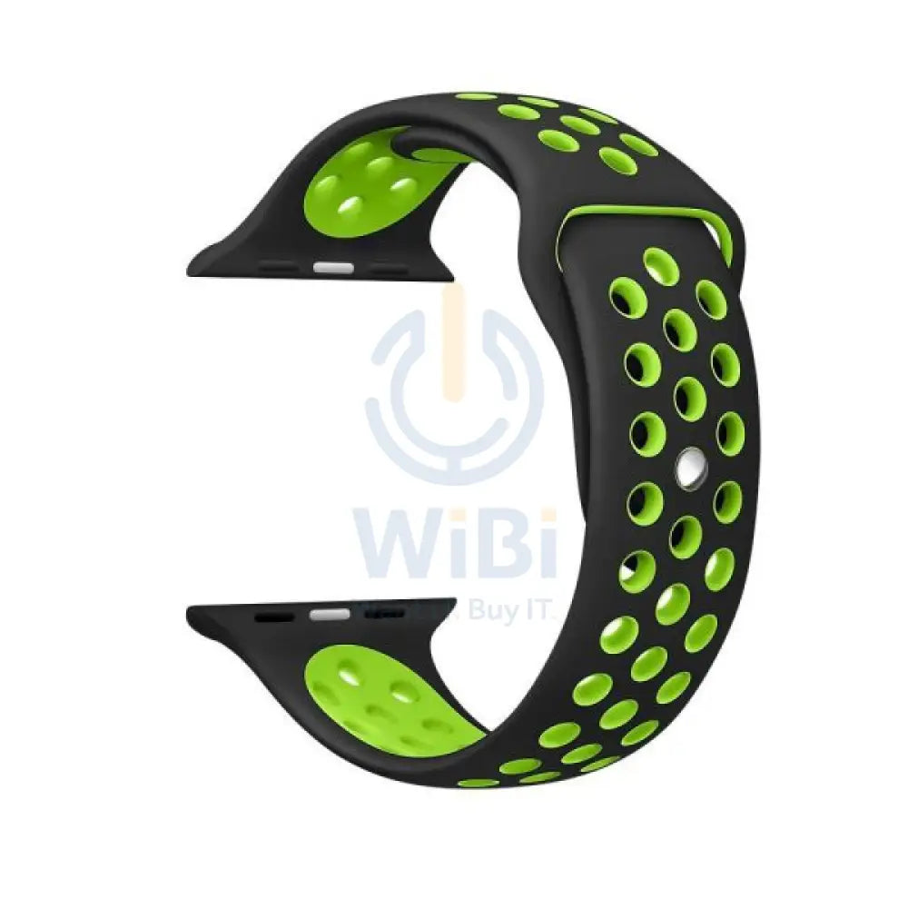 Rockrose Starry Night Apple Watch Band (42/44mm) - Black/Green Accessories > Smart Watches