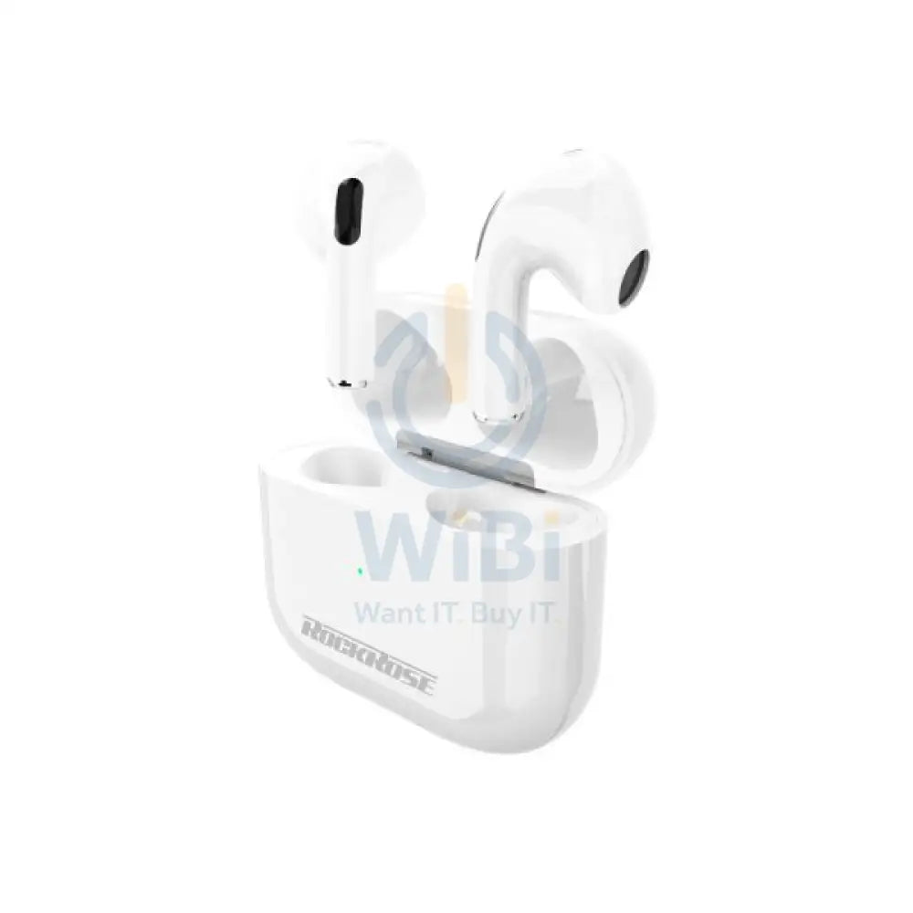 RockRose True Wireless Earbuds RRWE12 - White Accessories > Audio > Headphones