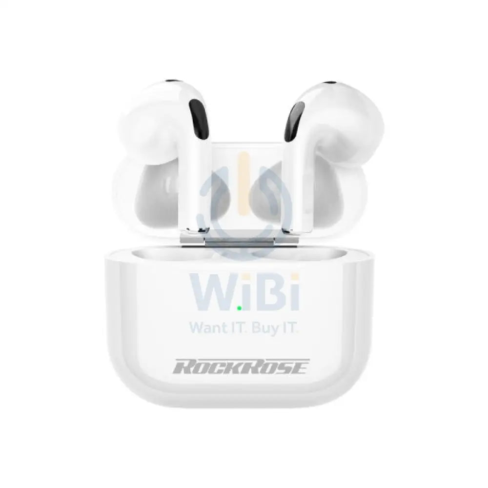 RockRose True Wireless Earbuds RRWE12 - White Accessories > Audio > Headphones