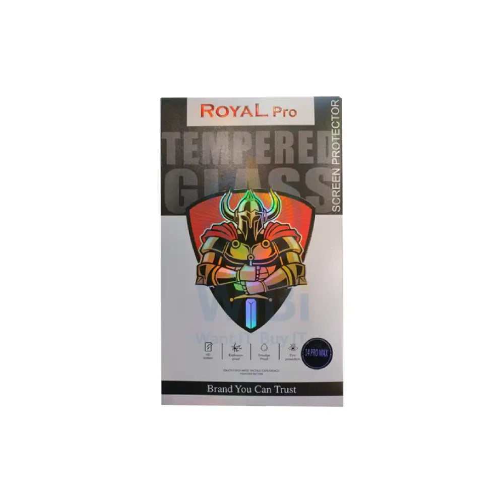 Royal Tempered Glass Screen Protector / Apple iPhone 14 Pro Max / Clear Accessories > Mobiles & Tablets > Mobiles >