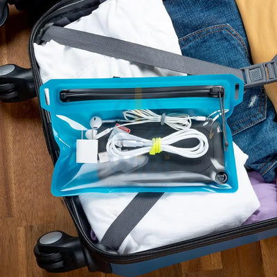 RunOff® Waterproof Small Travel Pouch - Blue Accessories > Bag