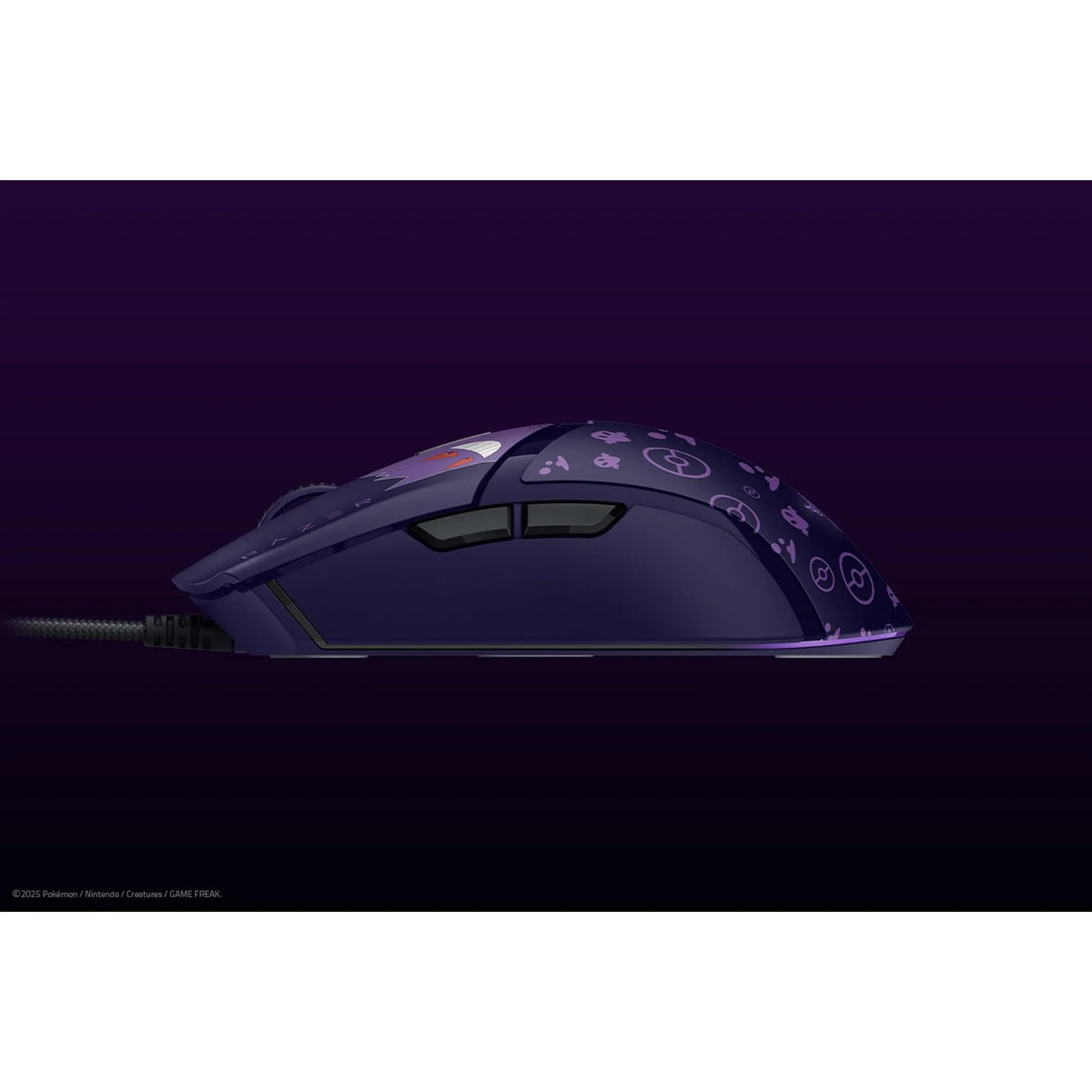 Razer Cobra Lightweight Optical Gaming Mouse with Chroma RGB Lighting - Pokémon Gengar Edition