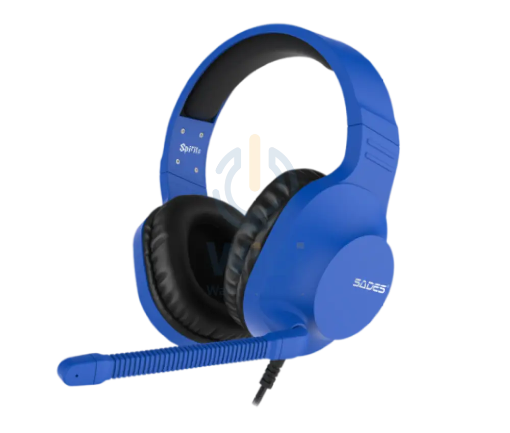 SADES Gaming Headset-Spirits (SA-721) - Blue Accessories > Audio > Headphones > Gaming Zone