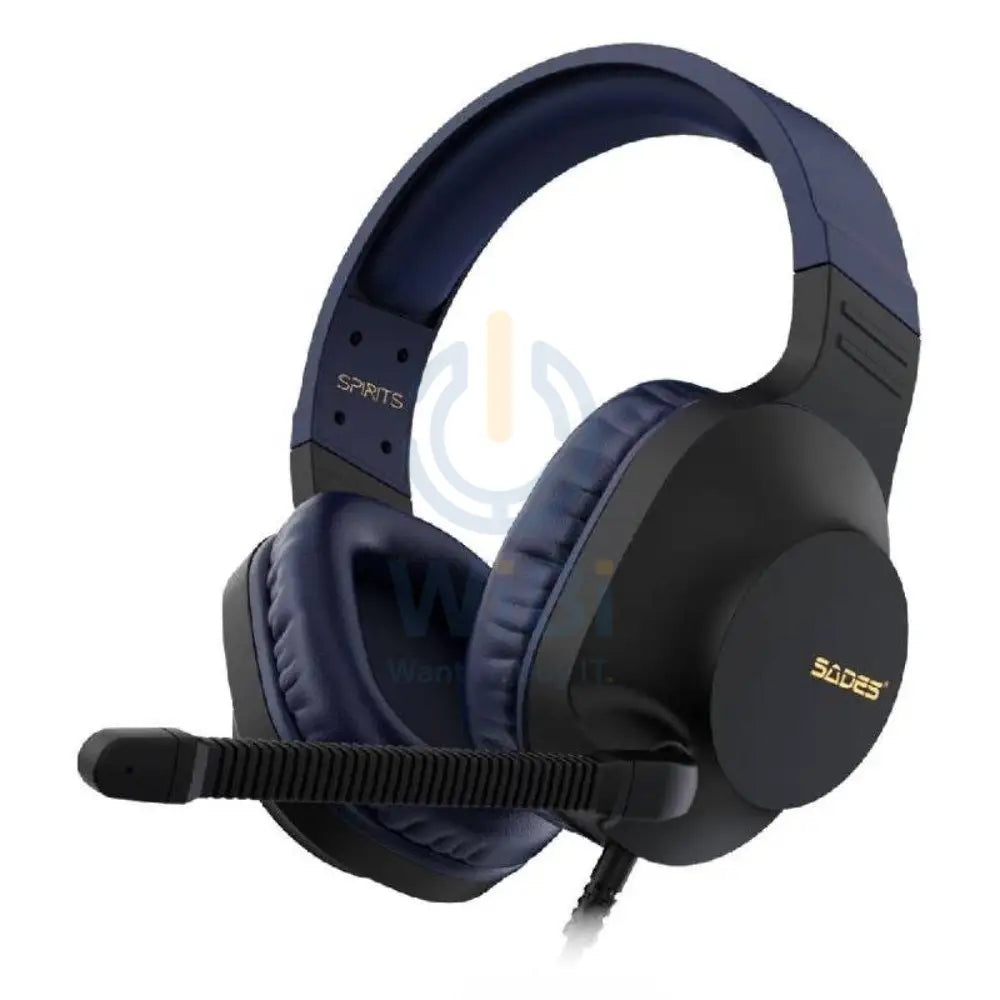SADES SA-721 Spirits Gaming Headset - Wired / Gold Accessories > Audio > Headphones